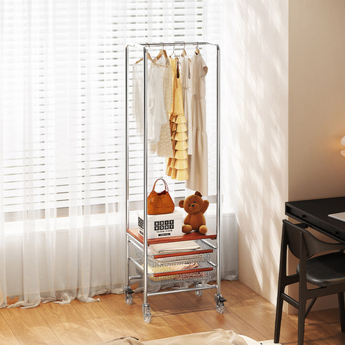 a生中古拉篮衣帽架挂衣架