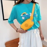 Маленький мобильный телефон, модная нагрудная сумка, портативная водонепроницаемая сумка через плечо, брендовая поясная сумка