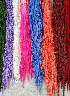 干花吊米真花永生花天然婚庆家居装饰橱窗家居柔丽丝情人泪红小米