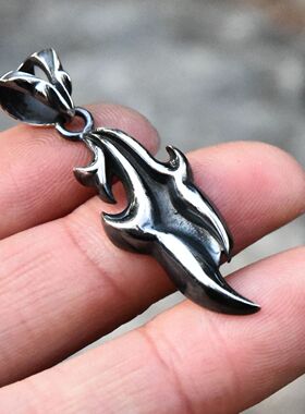 进口男女款925纯银暗黑幽冥吊坠