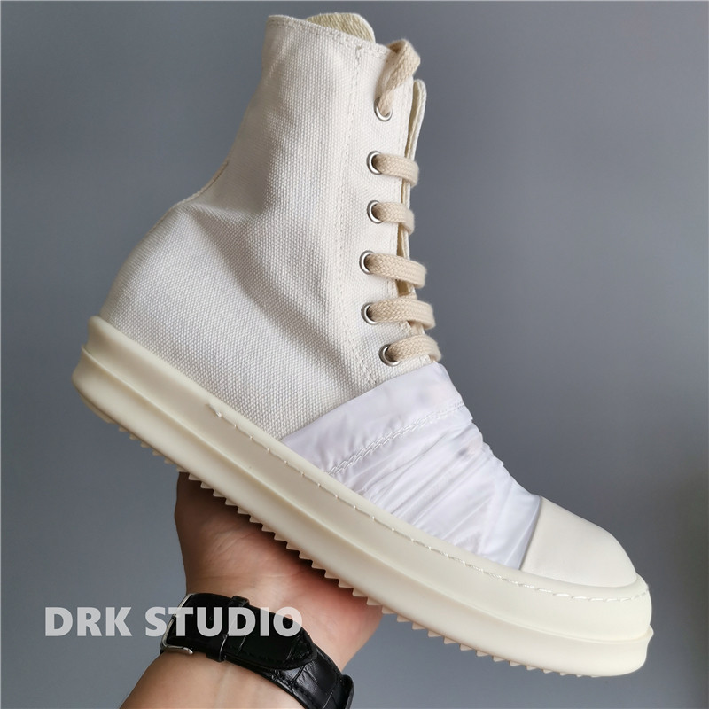 White Pleated