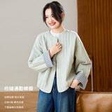 可风各棉衣510017P153K244.8绗线加棉加厚外套，女装棉衣/棉服，可风各