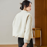 可风各棉衣510014P172K275.2拉链棉服女，女装棉衣/棉服，可风各