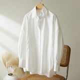 可风各长袖衬衫58075P99K158.4通勤职业衬衣高端别致纯棉上衣，女装衬衫，可风各