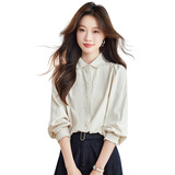 可风各长袖衬衫57079P73K116.8灯芯绒长袖衬衫女秋季新款，女装衬衫，可风各