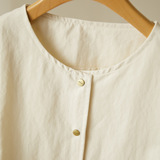 可风各马甲58004P105K168纯色无袖马甲坎肩秋季，女装马甲，可风各