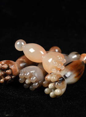 天然羊角牛角小莲蓬眼部按摩器拨筋棒美容面部专用刮痧板朱雀三啄