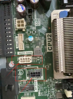 戴尔R740/R740XD/R640服务器GPU电源线mini8P转显卡供电线 4090