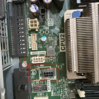 戴尔R740/R740XD/R640服务器GPU电源线mini8P转显卡供电线 4090