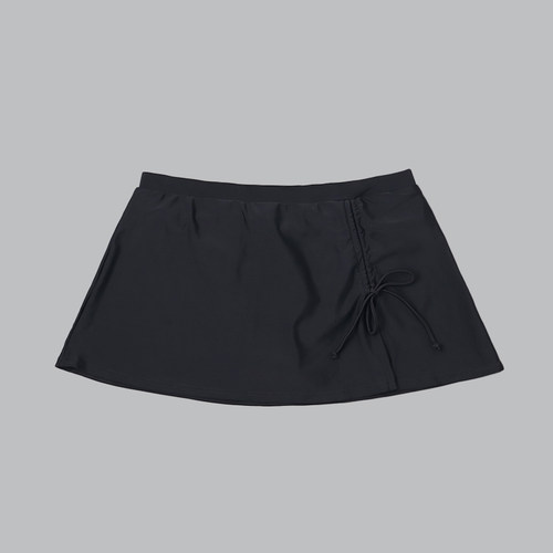 女士游泳裙裤纯色百搭