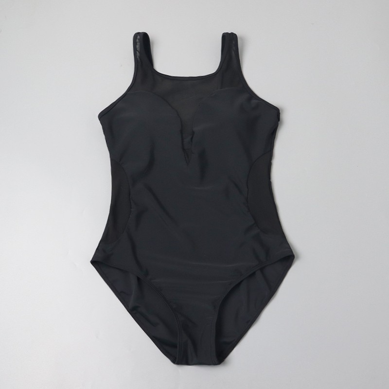 新款女士透视网纱泳衣