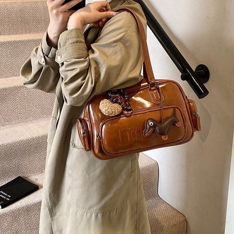 2024冬季新款通用款女包2024年冬季无挂件波士顿包单肩包带挂件车,箱包皮具/热销女包/男包,通用款女包,淘宝优惠券,粉丝福利购,淘宝优惠卷