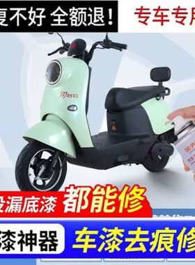台铃萌苏电动专用自喷漆绿色灰色白色划痕修复修补自喷漆防锈快干