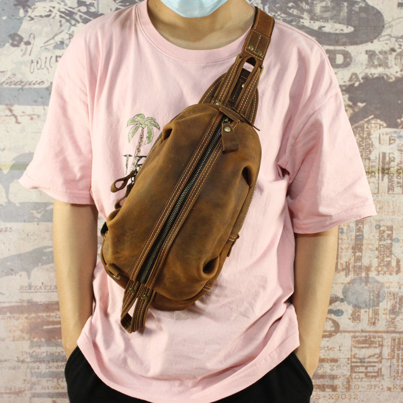 头层牛皮疯马皮吉普男孩