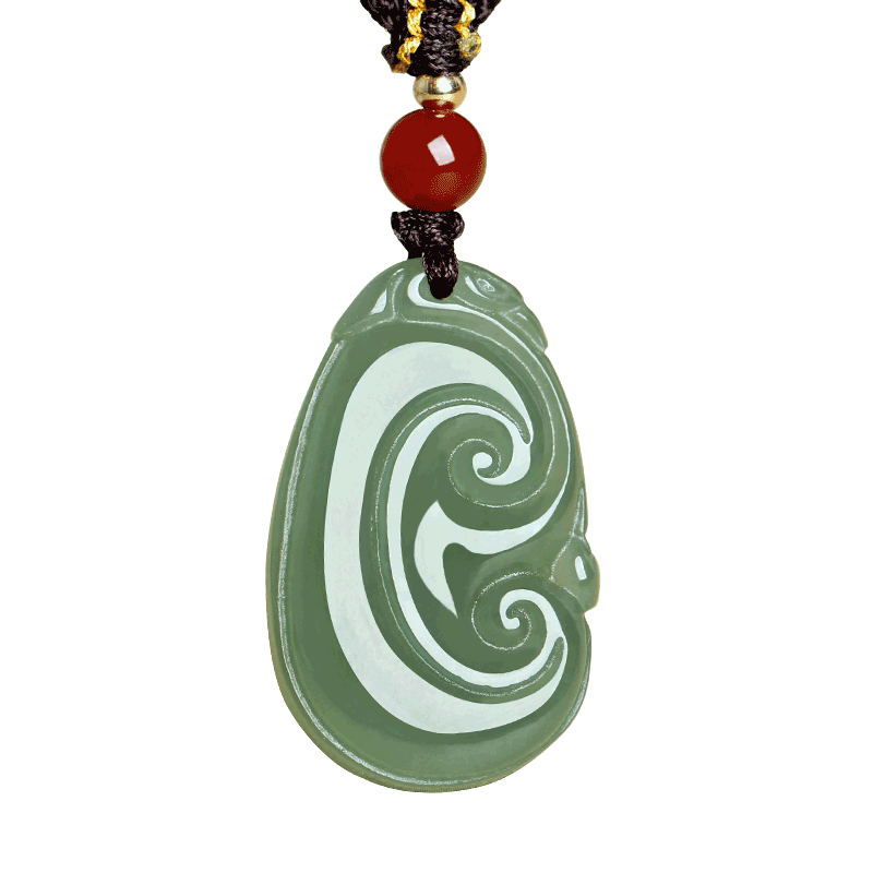 和田玉如意吊坠挂件男女款玉佩