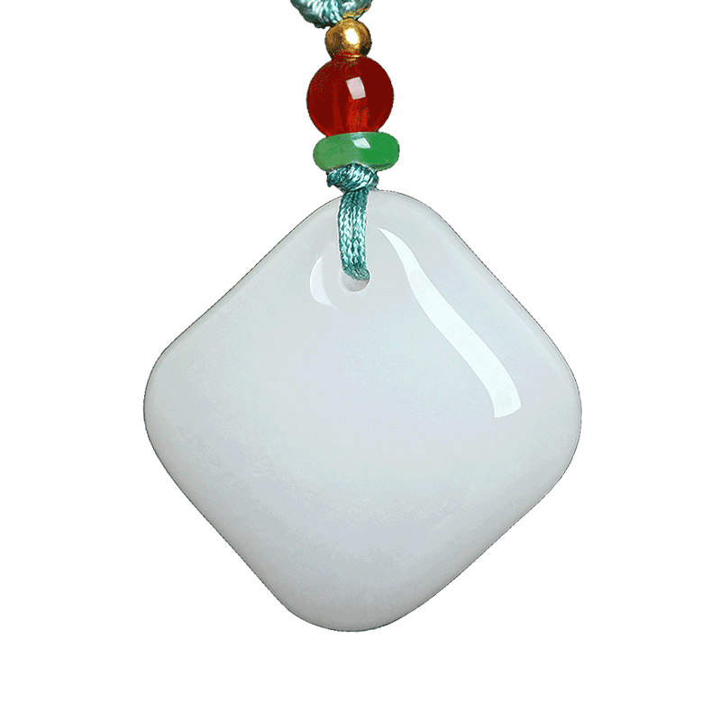 金丝玉平安牌吊坠玉饰品玉佩项坠