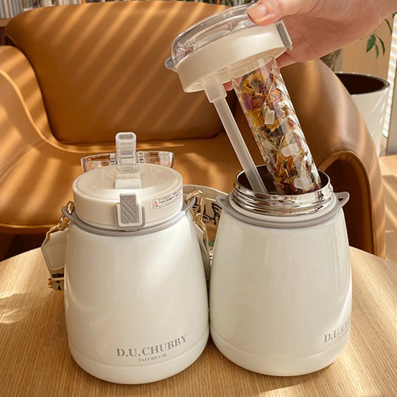 大号大肚保温杯1000ml便携