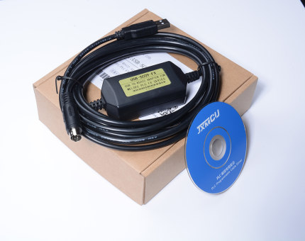 特价USB-SC09-FX三菱FX0S/1S/0N/1N/2N/3U/3G/3GA/3SA编程线PLC