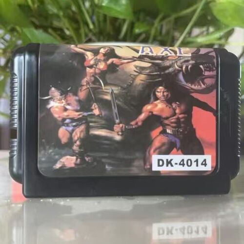 世嘉战斧游戏卡带双人过关