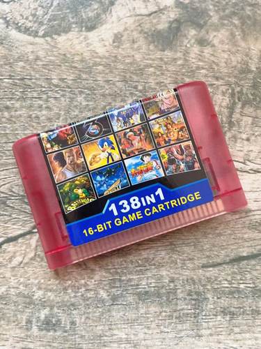 世嘉SEGA游戏卡138合一不重复