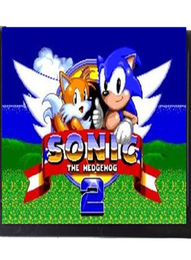 MD世嘉游戏卡带16位SEGA黑卡超音速小子刺猬索尼克2代跑酷过关