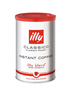 illy意利咖啡95g冻干咖啡粉速溶原装进口中烘手冲官方正品