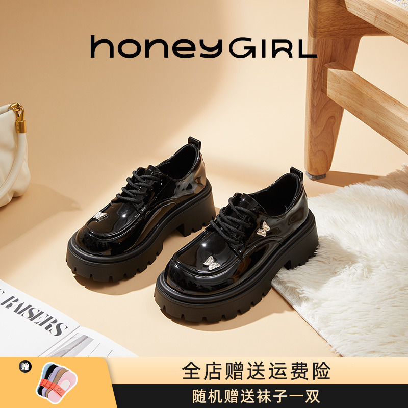 honeyGIRL时尚百搭乐福鞋女