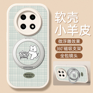 购物小熊适用OPPOA6pro手机壳带支架OPPOA5/3/2新款OPPOA72/53/96/95/93/36/35/55/56/11/9x/97保护套硅胶