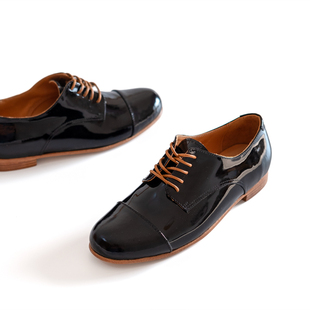 |男鞋|真皮底 Oxford shoes 圆头宽楦系带牛津鞋 Swing摇摆舞鞋