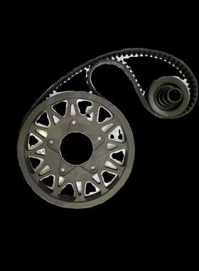 厦杏三阳MAXSYM TL500盖茨改装皮带传动套装机车摩托链条无损安装