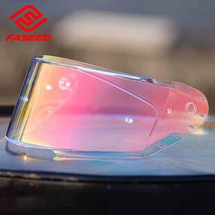 FASEED法赛德头盔镜片全盔日夜法赛德X60/咖啡骑士V8