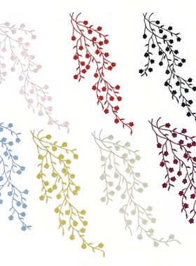 35cm经典梅花刺绣布贴外套装饰辅料背胶补丁贴裙子修饰提花厂家