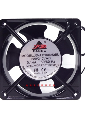 全新原装FANEC JD-A12038H2BL H2SL 220V 12CM 12038机柜散热风扇
