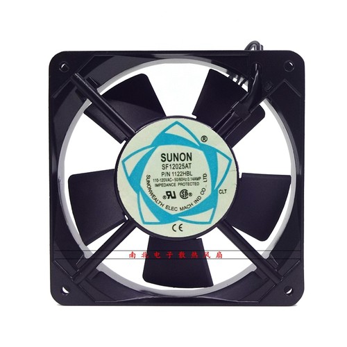 SUNON SF12025AT P/N1122HBL HSL 12025 110V 12CM 交流风机风扇