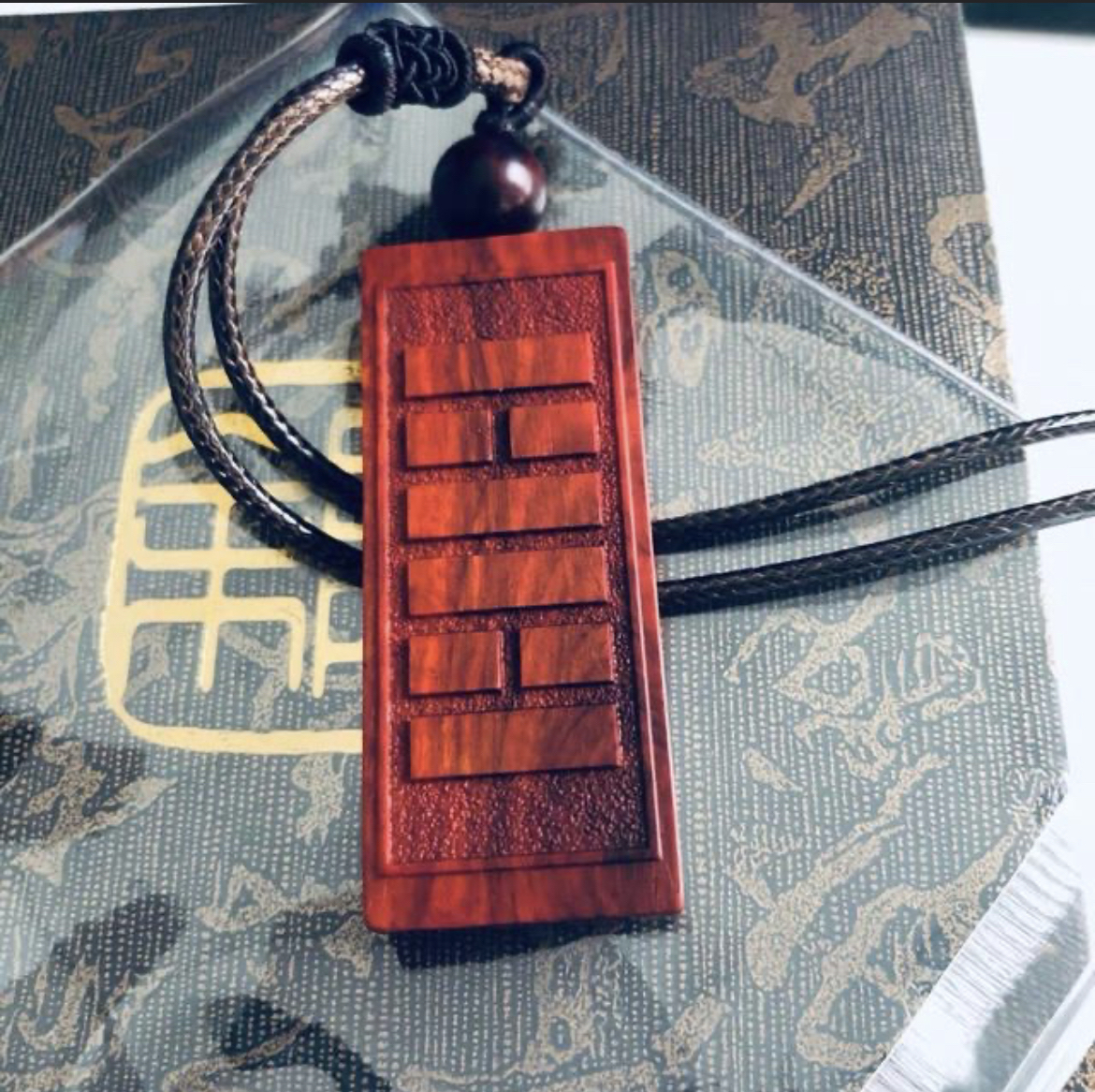 挂件印度小叶紫檀木雕