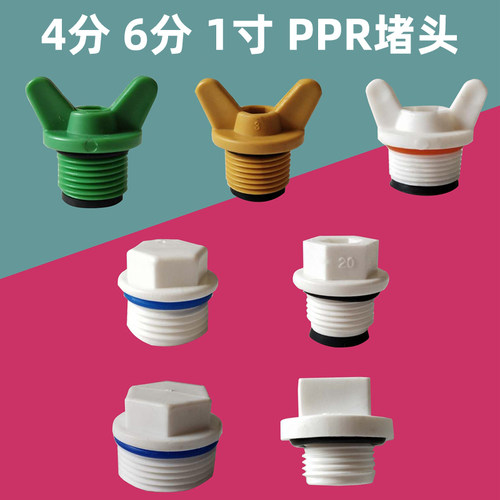 4分20PPR外内丝配件1寸塑料管