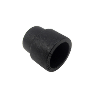 PE异径直接承插式变径接头直通大小头水管热熔配件4分20 6分25 32