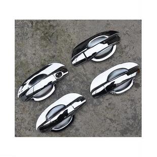 专用门拉手门碗亮贴翼虎门把手门腕装 福特翼虎改装 饰盖 17款