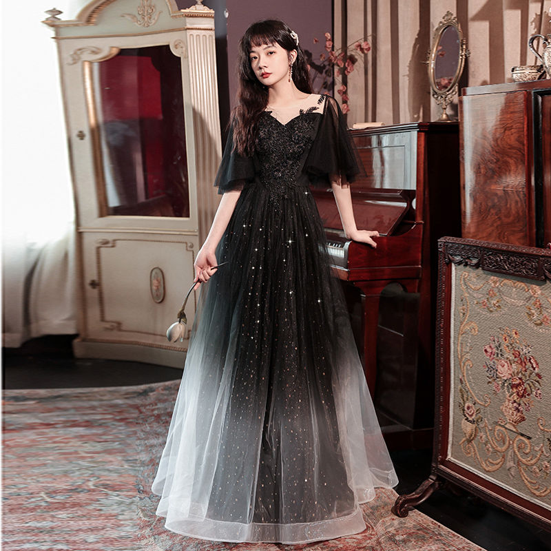 大码晚礼服女胖mm显瘦200