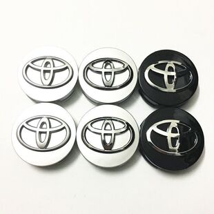 丰田轮毂盖标卡罗拉专用全银色原厂车款轮胎钢圈中心盖标志盖标志