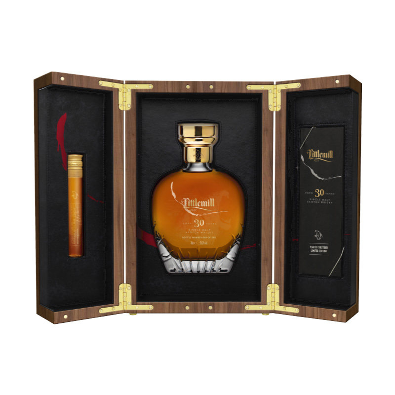 小磨坊1991Littlemill30年虎年限量版单一麦芽威士忌700ml