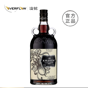 酷拉肯加香黑朗姆酒配制酒The Kraken洋酒进口