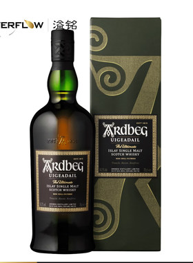 Ardbeg阿贝雅柏雅伯乌干达乌加达尔单一麦芽威士忌54.2%洋酒进口