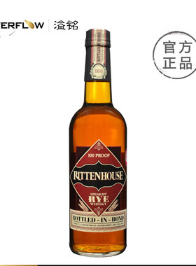 瑞顿黑麦威士忌RITTENHOUSE瑞顿房纯正黑麦美国洋酒进口