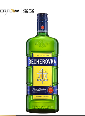 Becherovka冰爵原味利口酒鸡尾酒基酒700ml露营洋酒进口