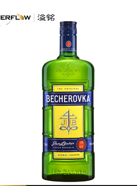 Becherovka冰爵原味利口酒鸡尾酒基酒700ml露营洋酒进口