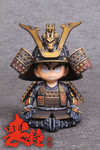 丧钟重涂正版眼镜厂 七龙珠 武士铠甲盔甲 孙悟空 小悟空 景品