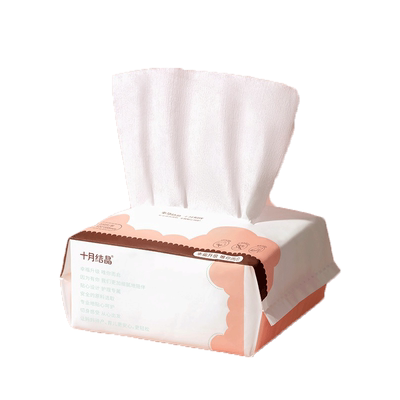 婴儿柔润纸云柔巾抽纸十月结晶