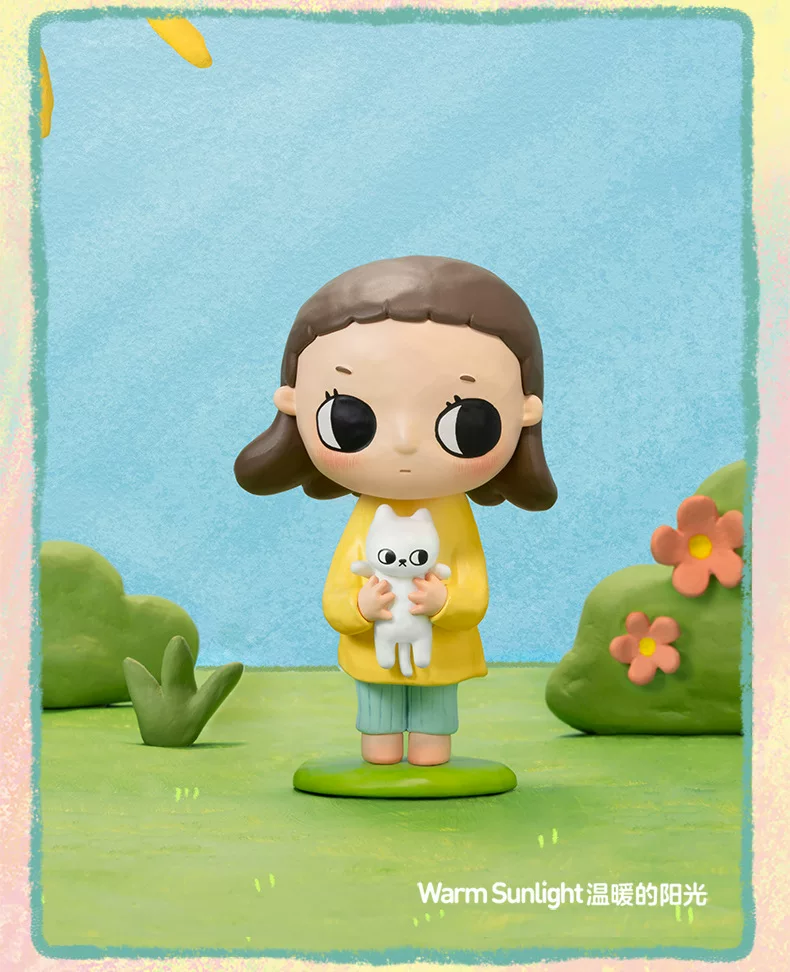 Коллекционная фигурка POP MART Marta Nyota Soft Life Series, слепая коробка, 7×6×4 см, 50 г