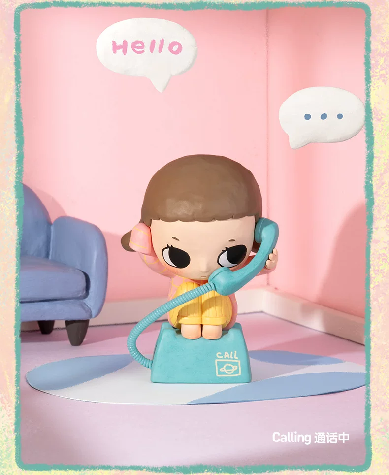 Коллекционная фигурка POP MART Marta Nyota Soft Life Series, слепая коробка, 7×6×4 см, 50 г